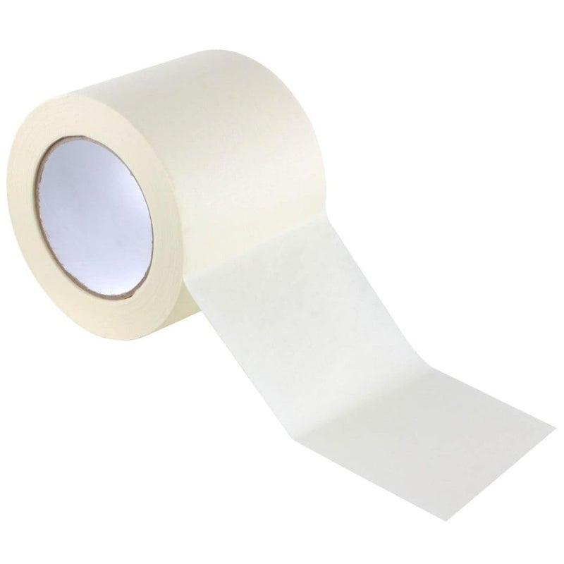 GTSE Wide Masking Tape, 4 inches x 55 Yards (164 ft), Multi-Surface Adhesive Painting Tape, 1 Roll - Image 2
